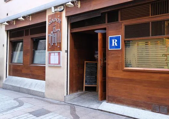 Exterior del restaurante.