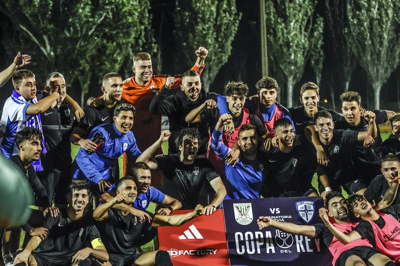 Las imágenes de la derrota del Pradejón ante el Atlético de Lugones