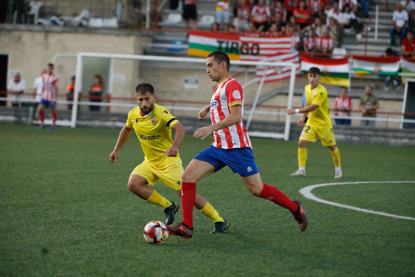 Triunfo de la UD Logroñés que le devuelve a la Copa del Rey
