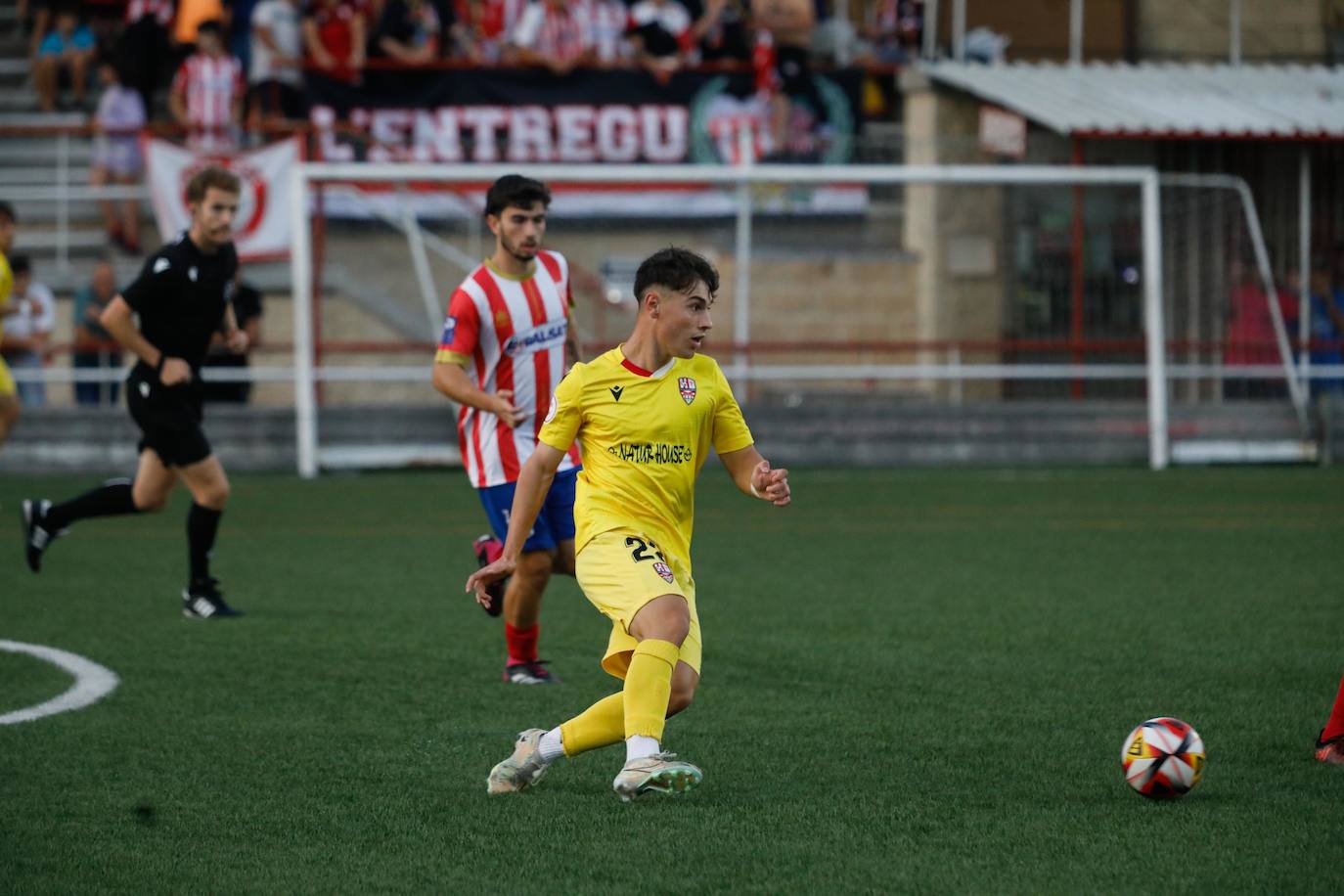 Triunfo de la UD Logroñés que le devuelve a la Copa del Rey