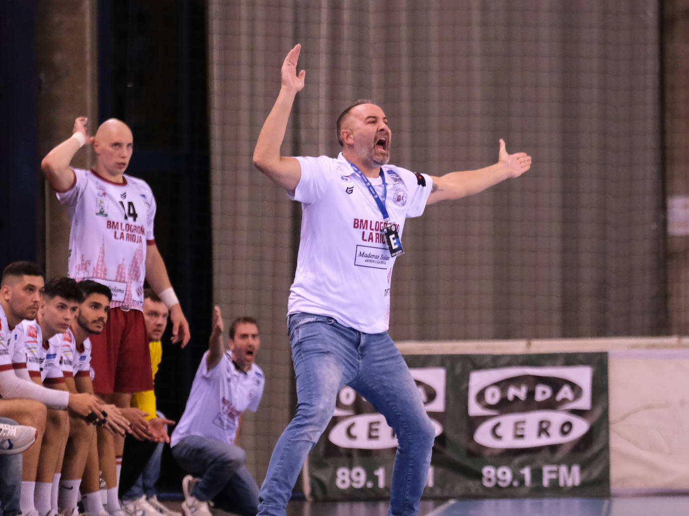 El partido del Ciudad de Logroño contra Torrelavega en imágenes