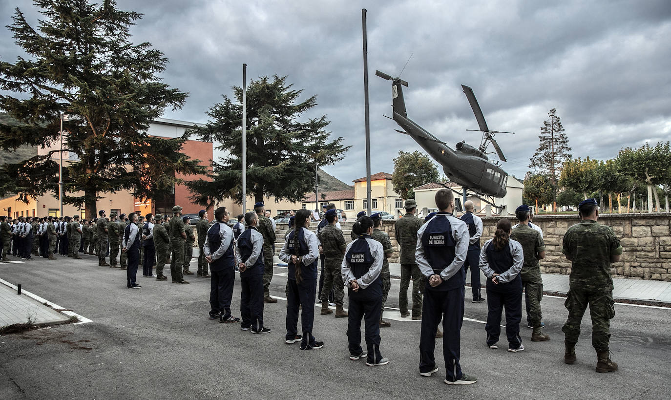 Así prepara el Ejército de Tierra en Agoncillo sus misiones a bordo del Bhelma