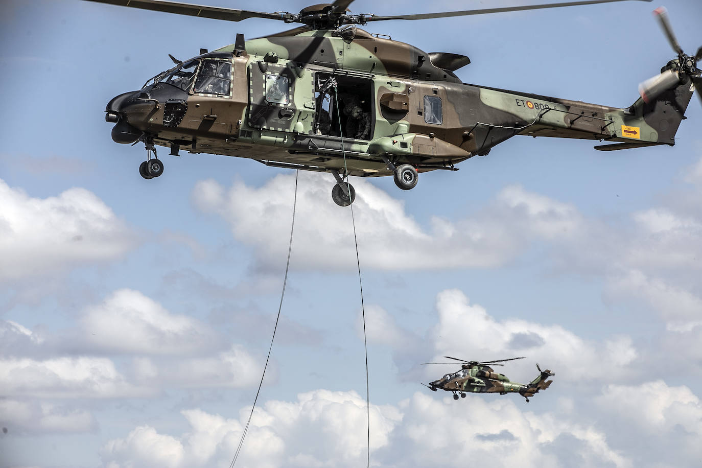 Así prepara el Ejército de Tierra en Agoncillo sus misiones a bordo del Bhelma