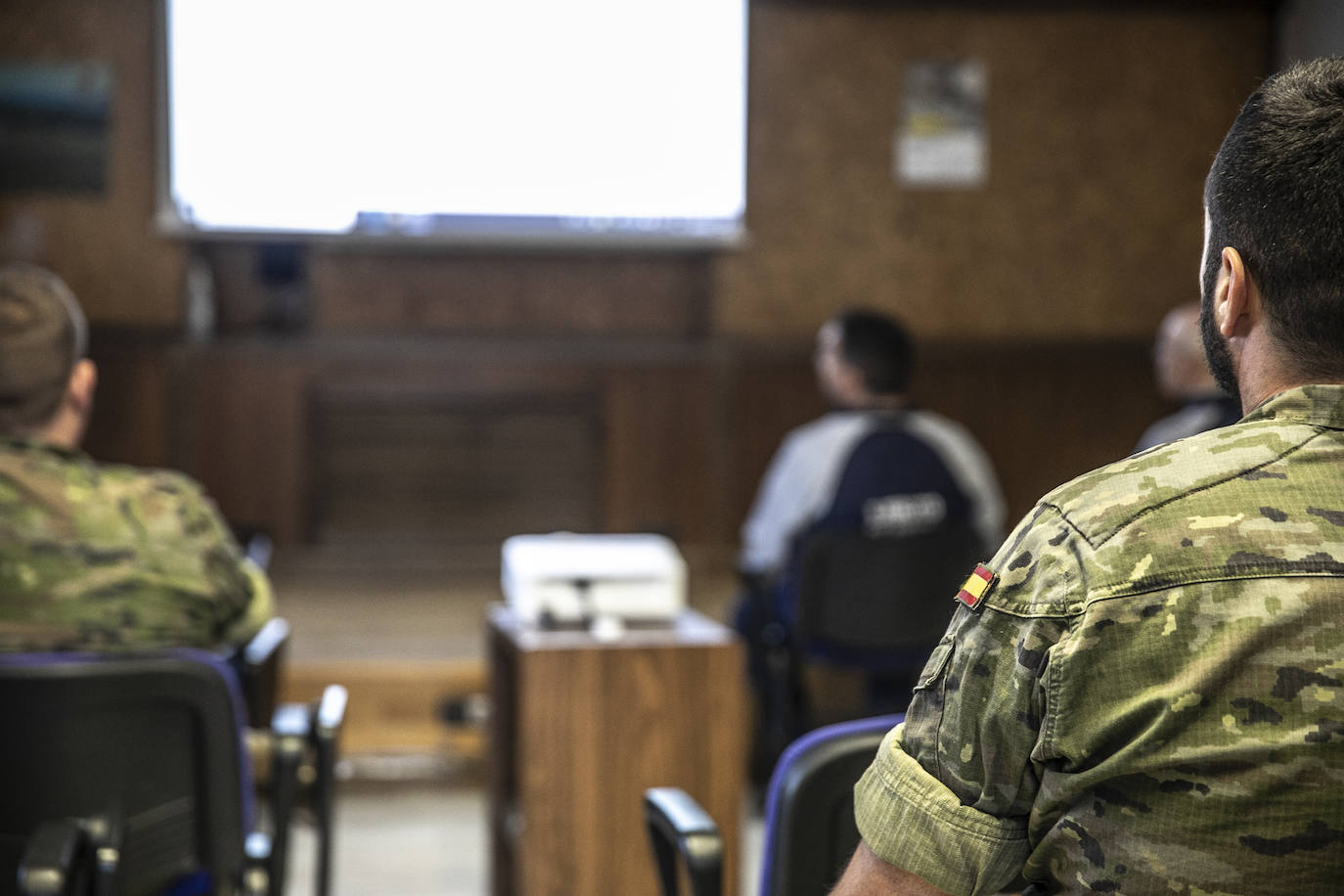 Así prepara el Ejército de Tierra en Agoncillo sus misiones a bordo del Bhelma