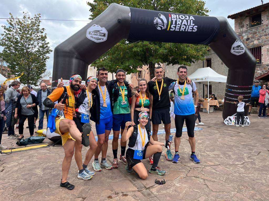 Hodei Lujanbio, Jorge Omeñaca y Blanca Sáez-Morga vencen en el trail del Camero Nuevo