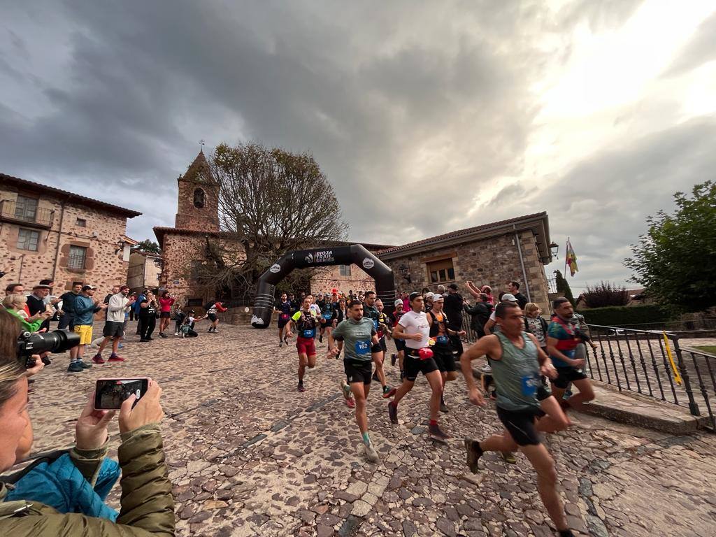 Hodei Lujanbio, Jorge Omeñaca y Blanca Sáez-Morga vencen en el trail del Camero Nuevo