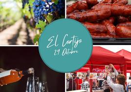 El Cortijo celebra las Jornadas del Vino y Chorizo Asado, que incluye una marcha senderista por los meandros del Ebro