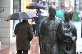 Precipitaciones y alerta amarilla por vientos fuertes, este jueves en La Rioja