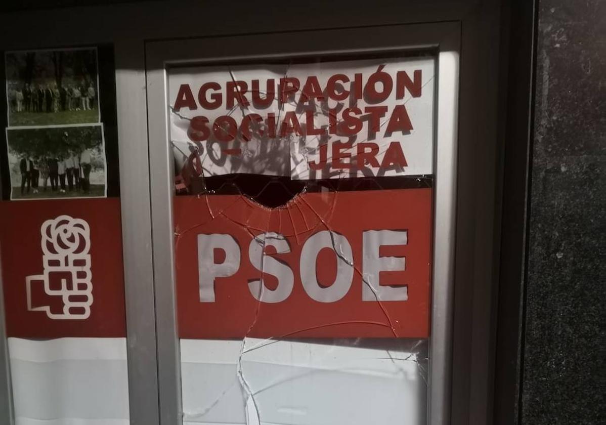 El PSOE de Nájera denuncia un ataque vandálico en su sede