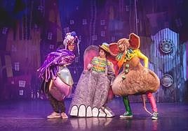 Imagen del musical Dumbo.