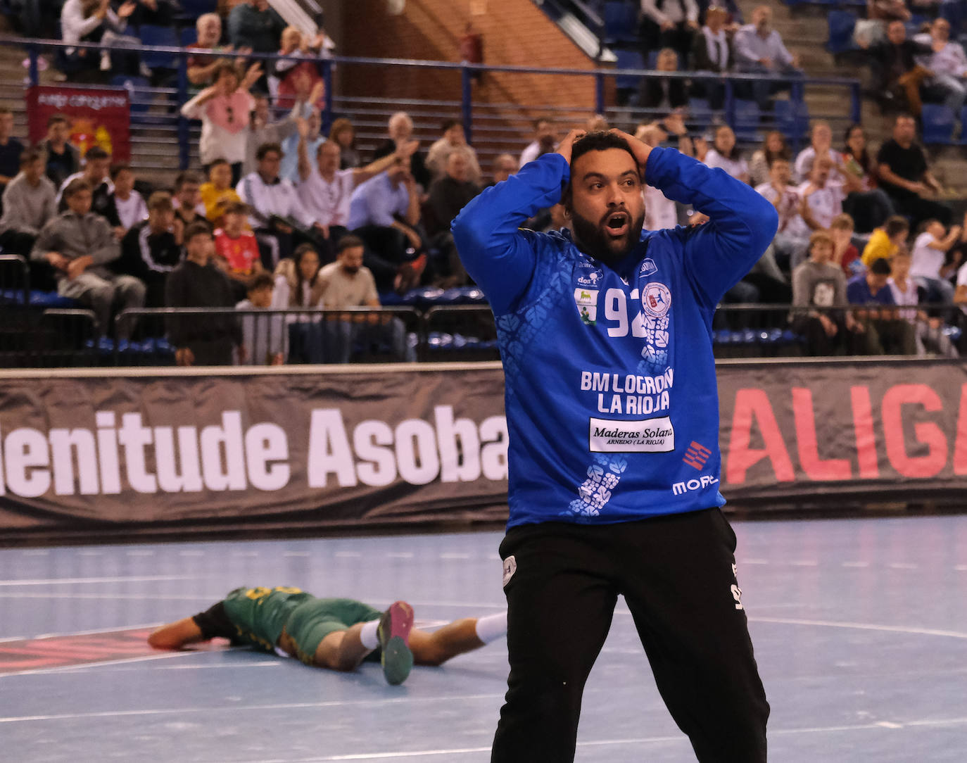 El BM Ciudad de Logroño cae ante el Cuenca