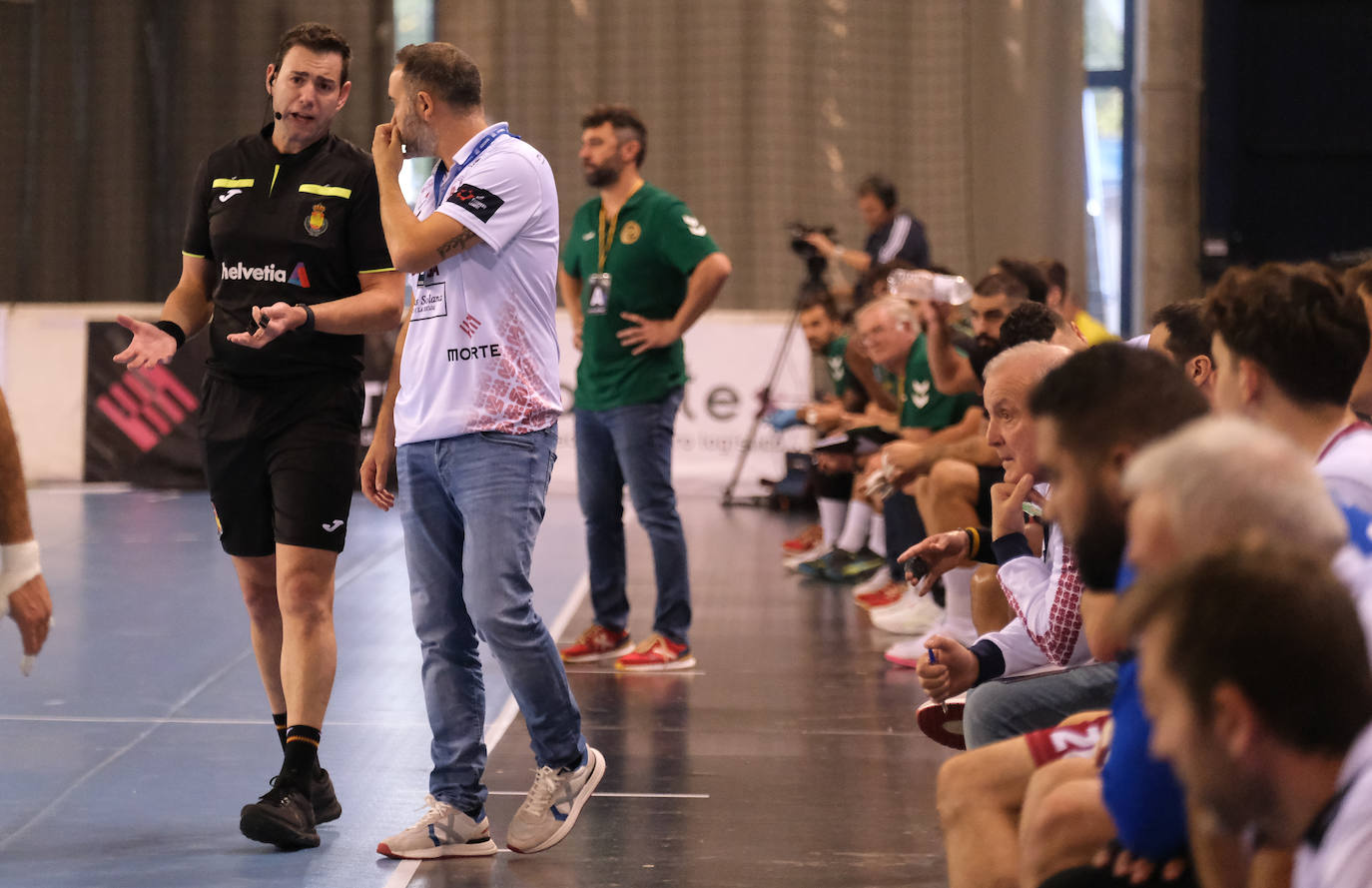El BM Ciudad de Logroño cae ante el Cuenca