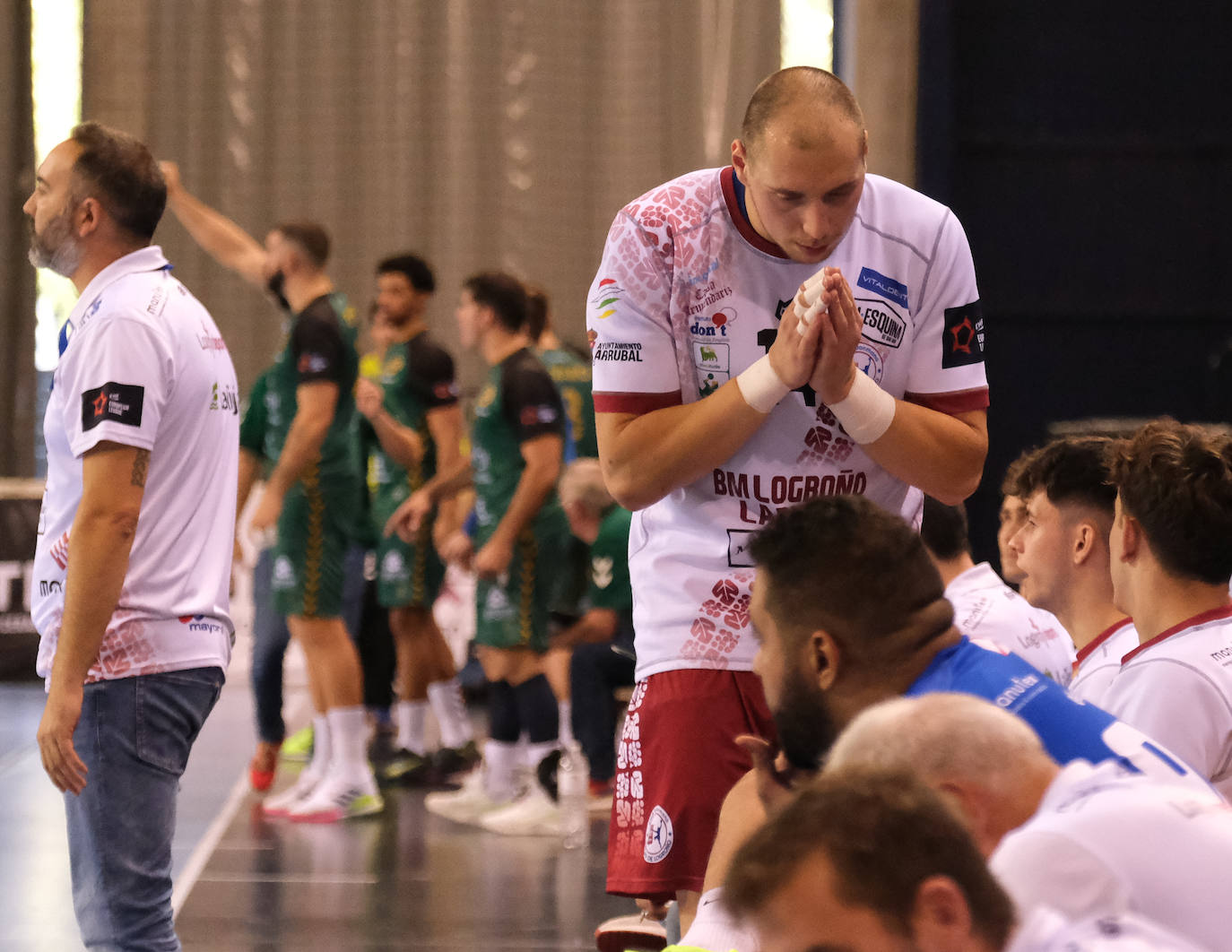 El BM Ciudad de Logroño cae ante el Cuenca