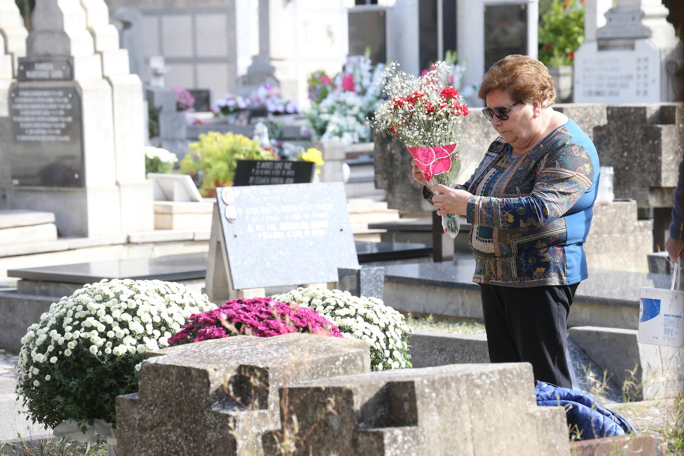 Homenaje a los difuntos durante el día