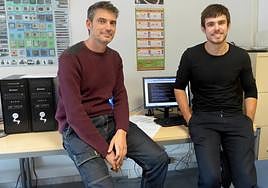 El informático Diego Soto Fau, a la derecha, en una imagen de archivo de 2016.