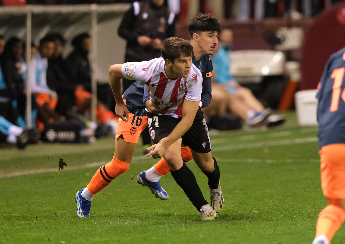 Las imágenes del partido UDL-Valencia