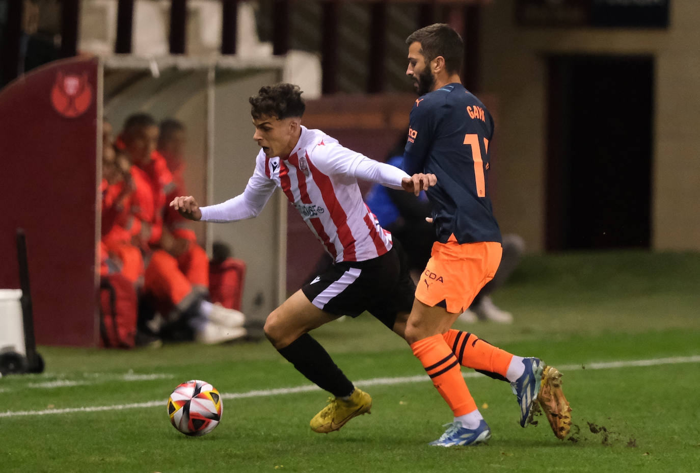 Las imágenes del partido UDL-Valencia