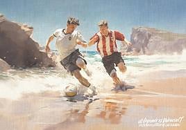 El regalo del Valencia a la UD Logroñés.