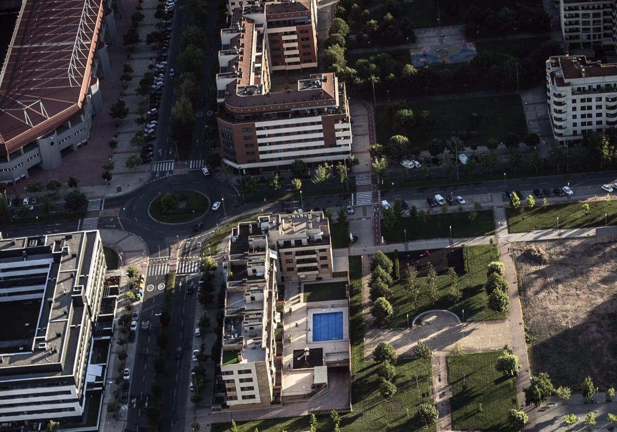 La avenida de la Sierra, una de las zonas de renta alta.