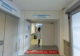 Servicio de Urgencias del Hospital San Pedro.