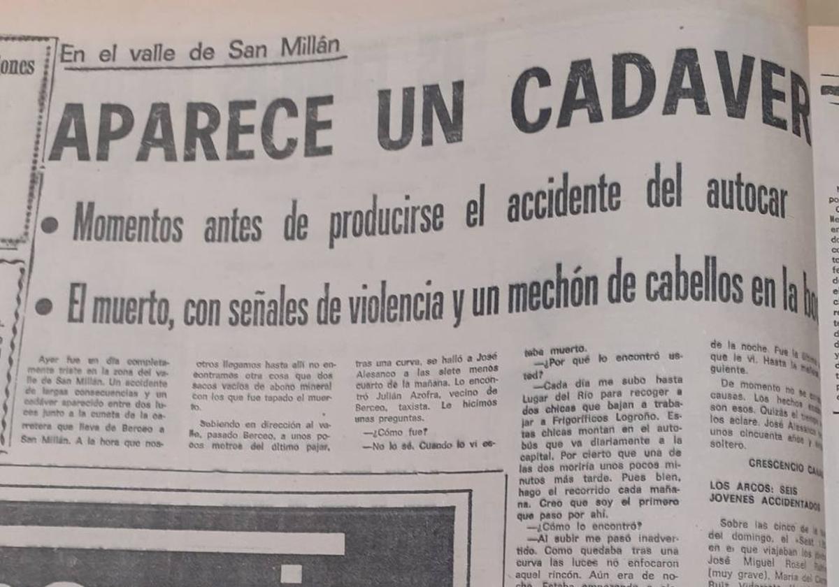 Así se publicó en Diario LA RIOJA