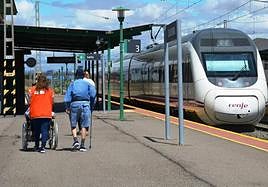 Estación de tren de Calahorra.
