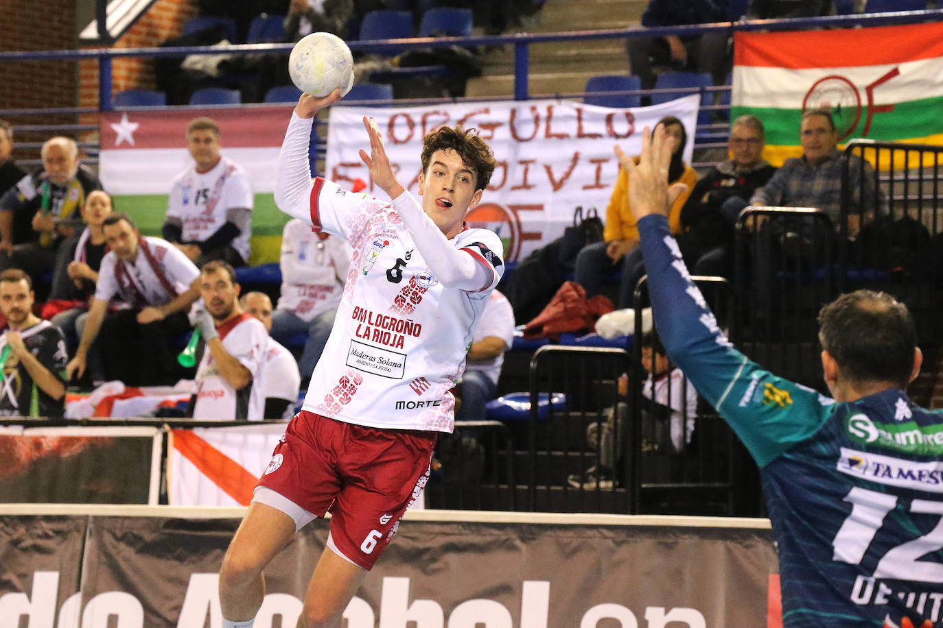 El Ciudad de Logroño logra una necesitada victoria frente al Puente Genil