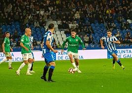 Damià condice el esférico.