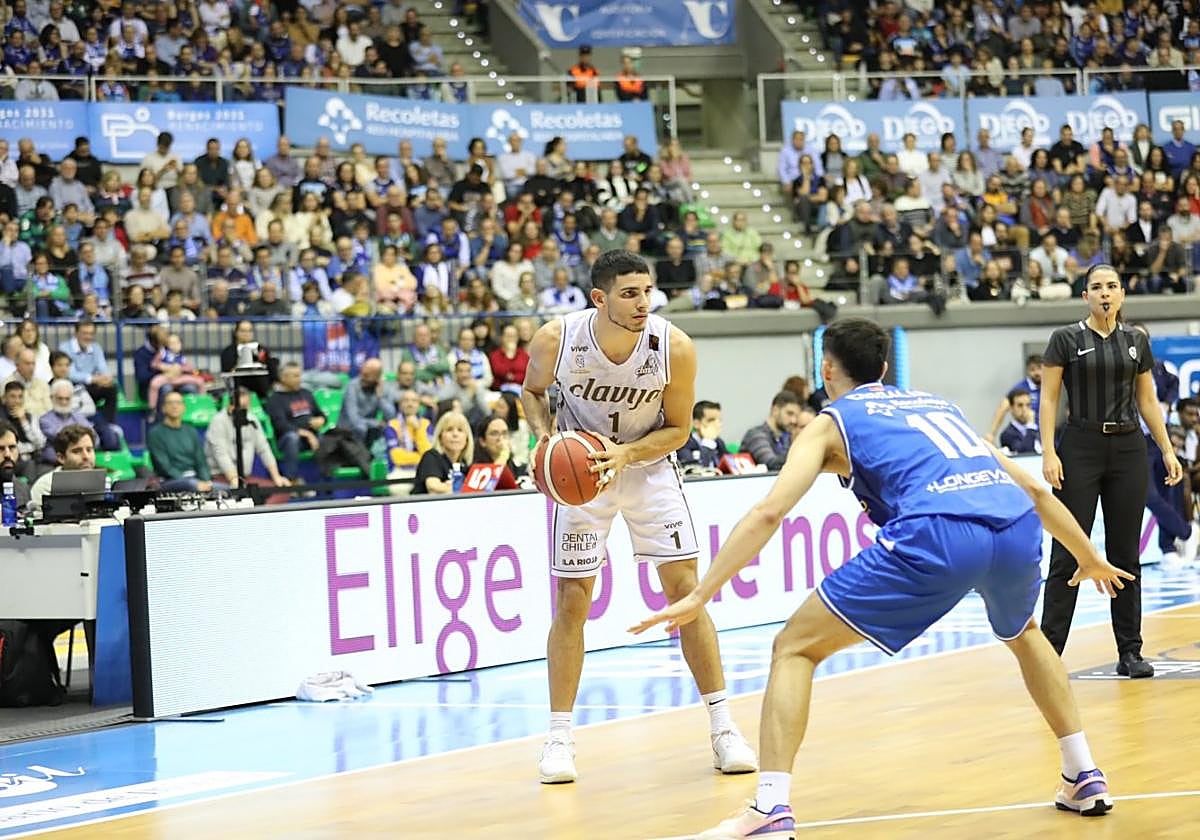 Alberto Moreno, en el partido del sábado en Burgos.