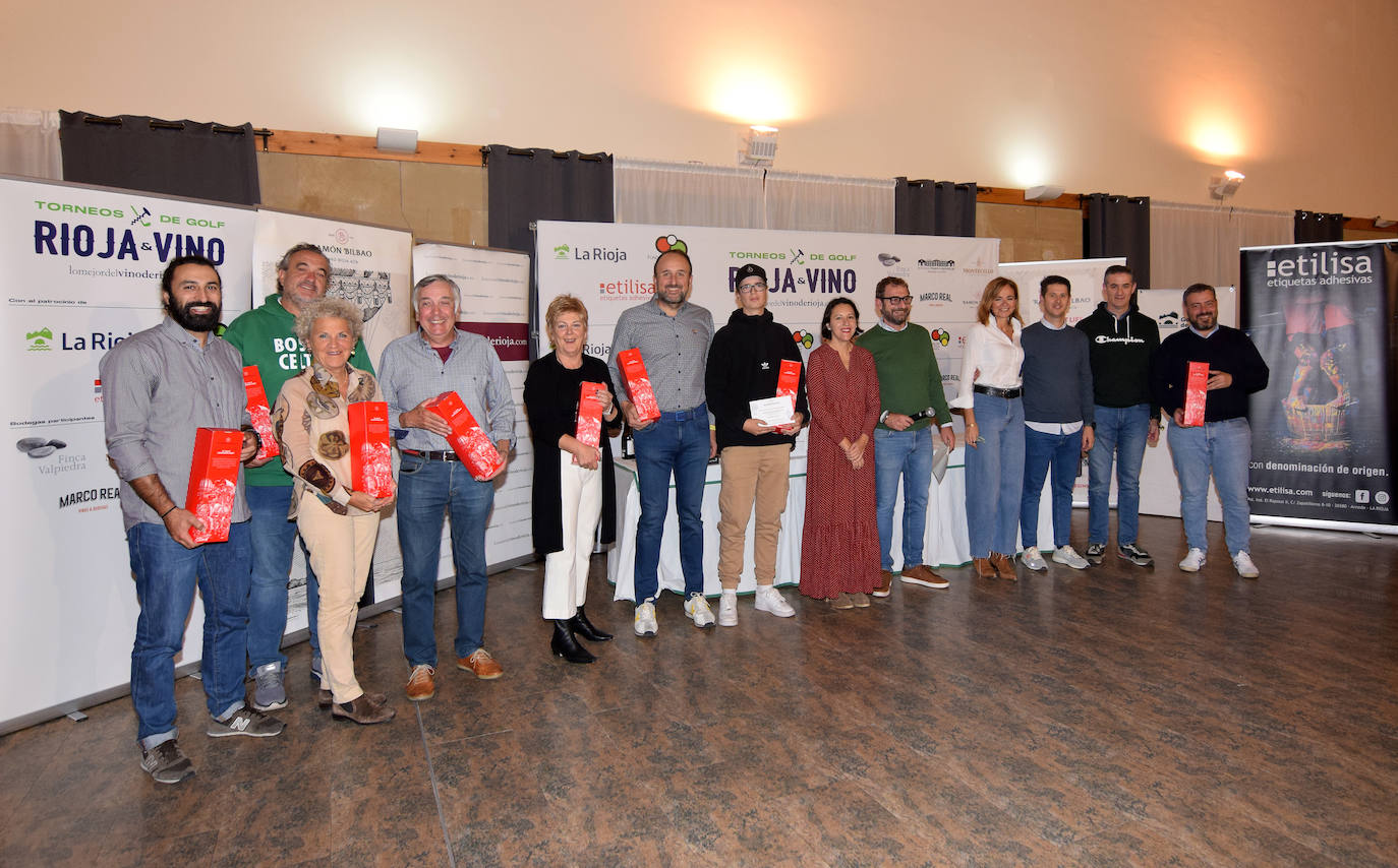 Entrega de premios del Torneo Rioja&amp;Gof Ramón Bilbao