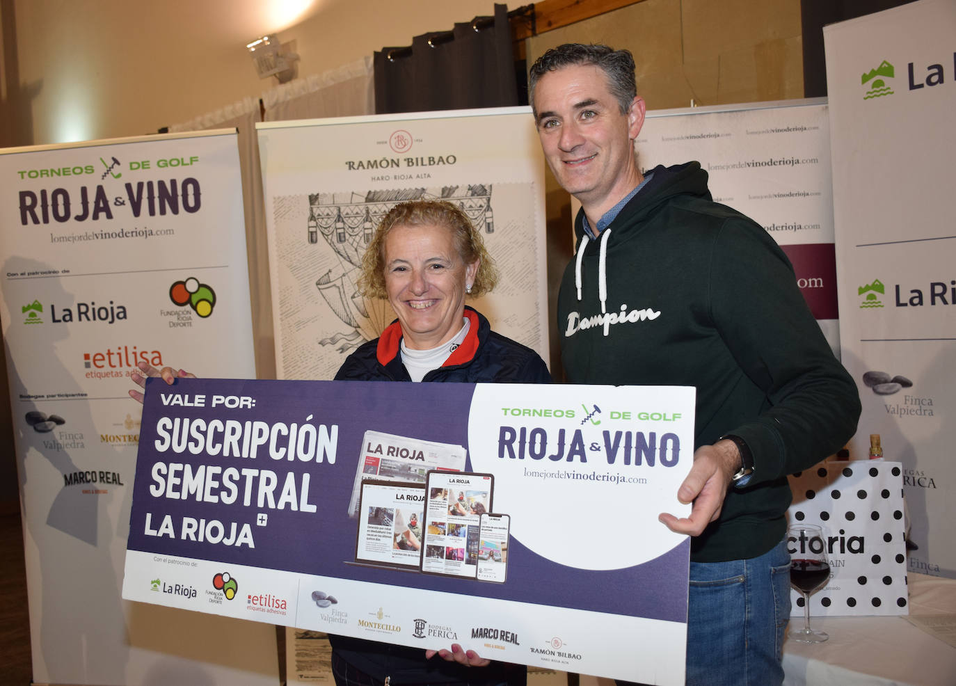 Entrega de premios del Torneo Rioja&amp;Gof Ramón Bilbao