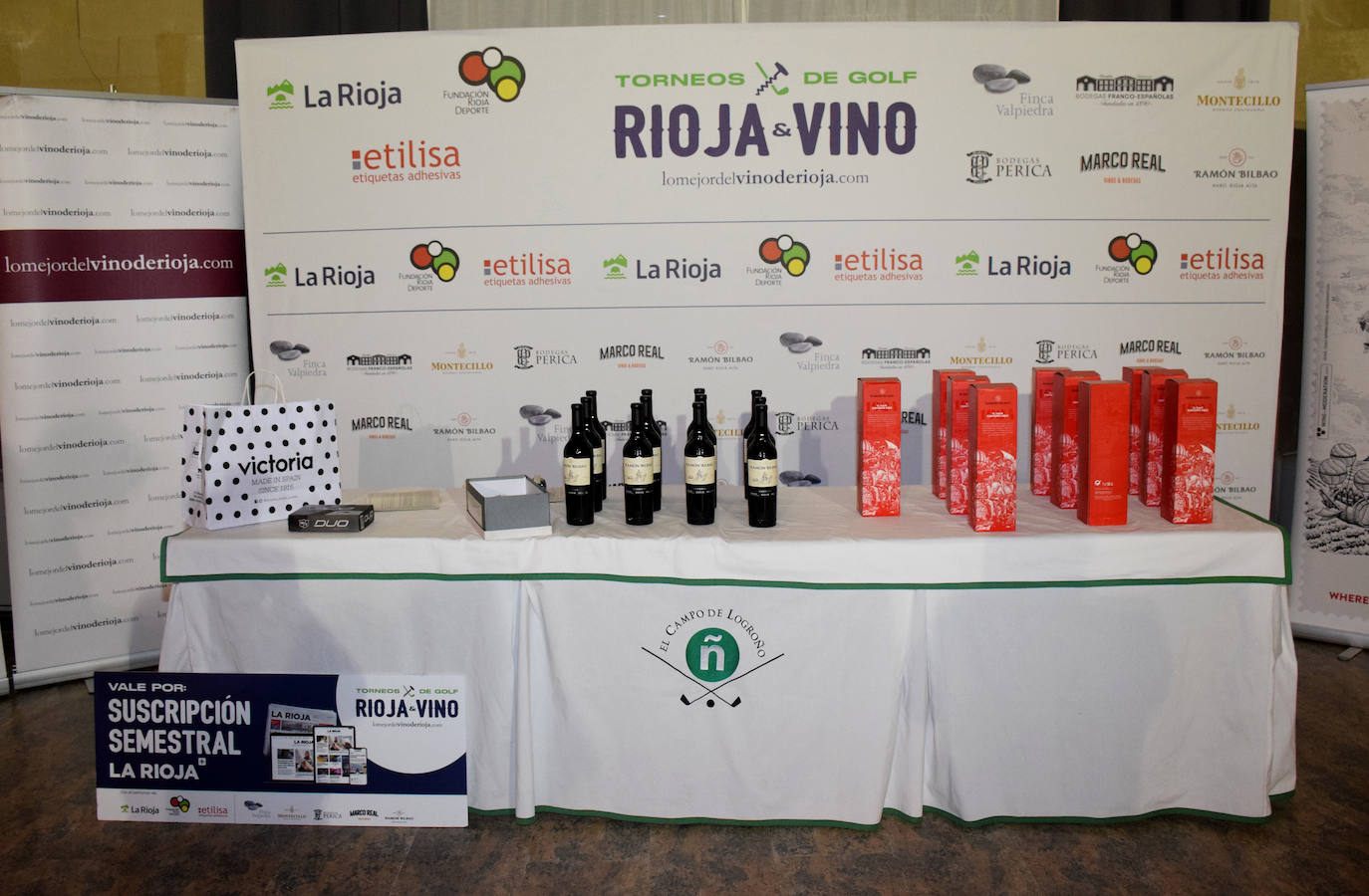 Entrega de premios del Torneo Rioja&amp;Gof Ramón Bilbao