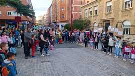 Protesta en Haro contra los «catering basura»