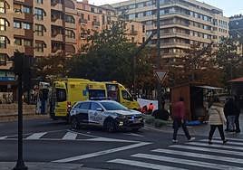 Atropello en plena Gran Vía