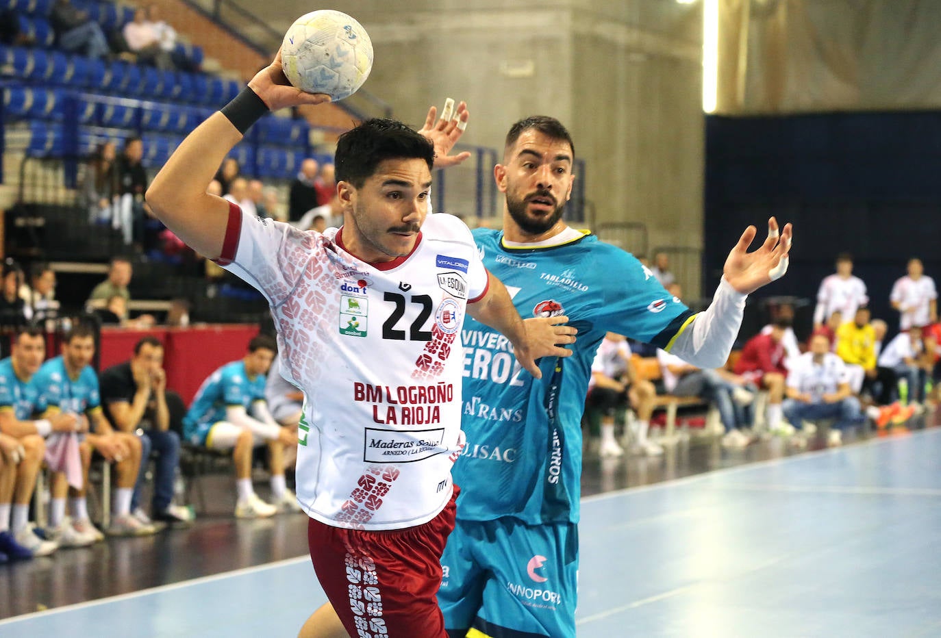 Triunfo del Ciudad de Logroño ante Nava
