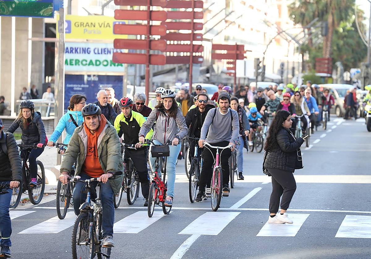 La bicicletada, en imágenes