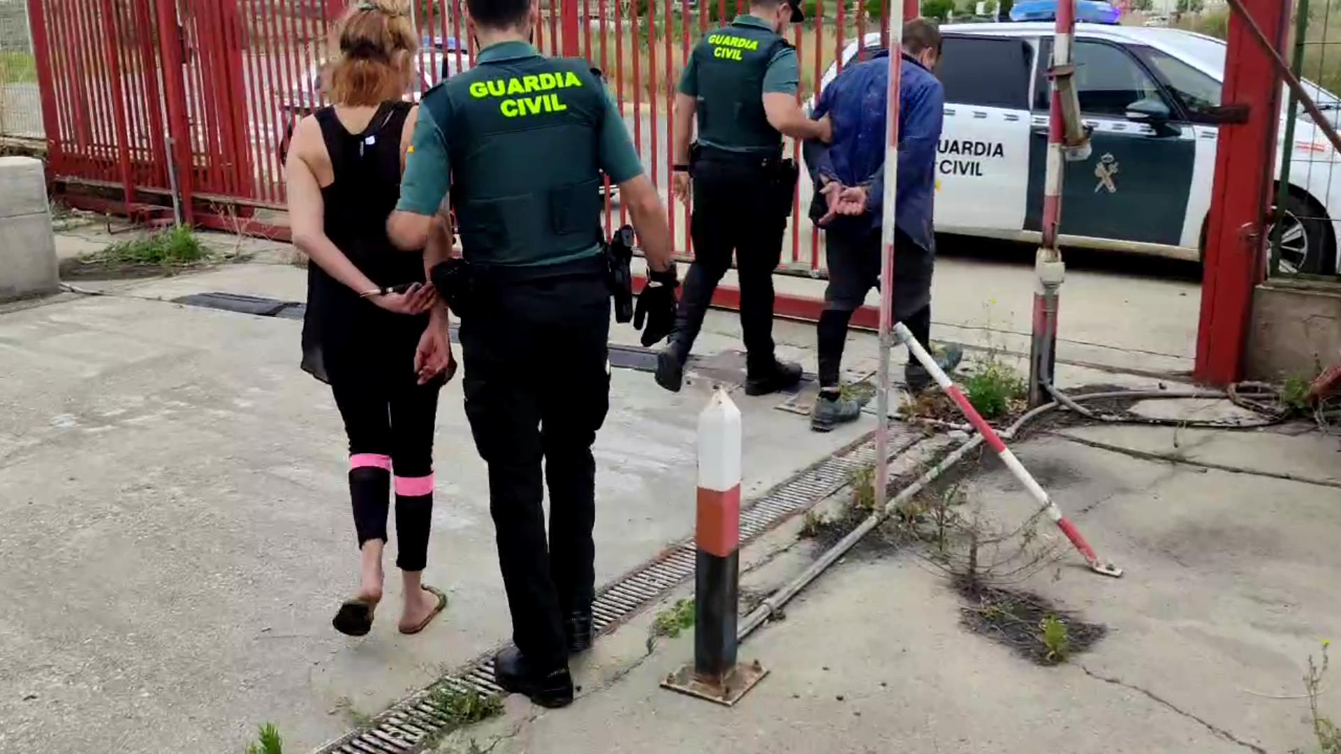 Dos detenidos por robar cobre en una empresa de Ausejo