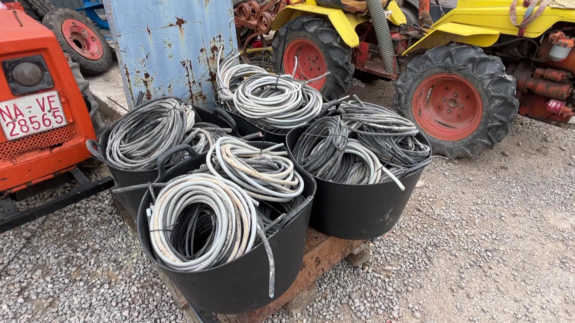 Dos detenidos por robar cobre en una empresa de Ausejo