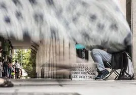 «Me he deslomado a trabajar, pero esto es lo más duro. Pedir me avergüenza»