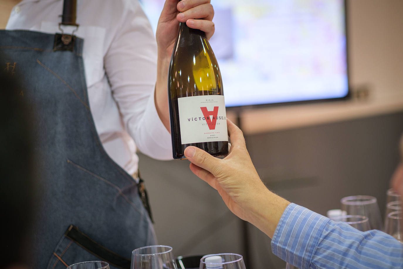 Víctor Ausejo y Sístole, en el club de catas