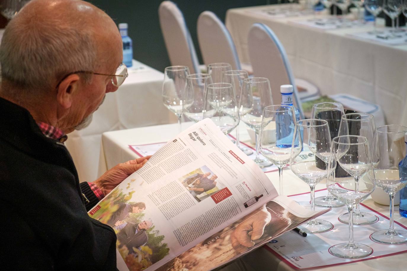 Víctor Ausejo y Sístole, en el club de catas