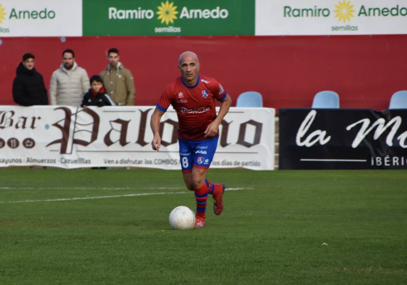 Calahorra-Athletic veteranos, en el centenario rojillo