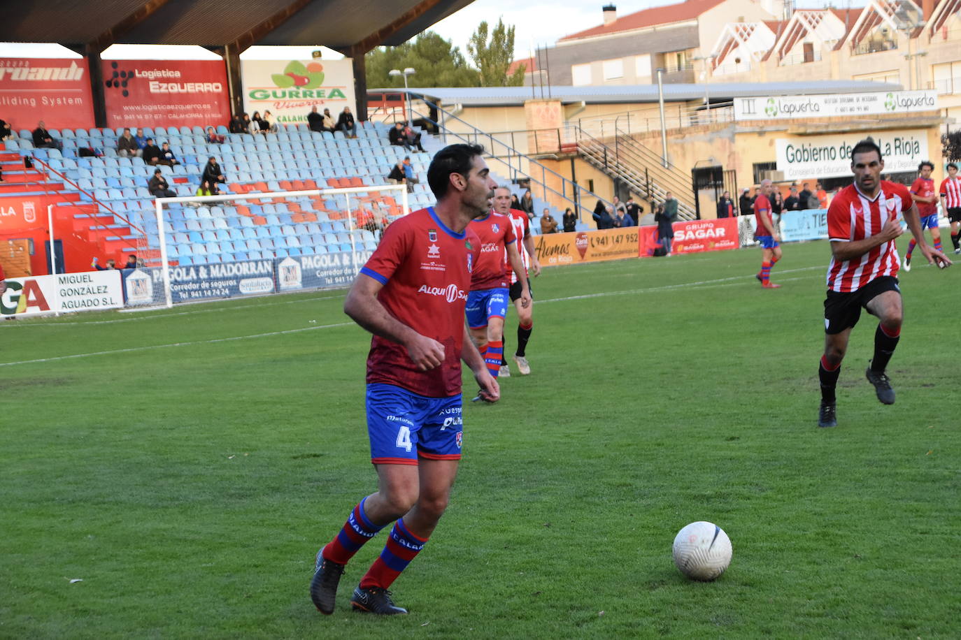 Calahorra-Athletic veteranos, en el centenario rojillo