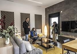 Interior de la casa piloto del proyecto 'Summit' de Cofitor.