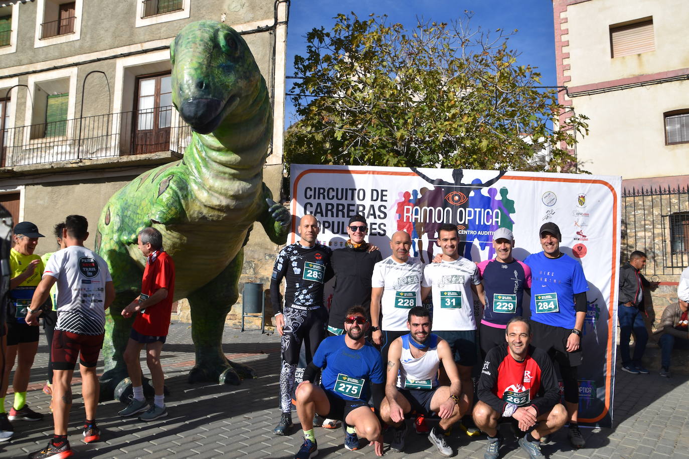 Carlos Pérez y Olmo Vidondo ganan la X carrera &#039;Entre dinosaurios&#039; de Igea