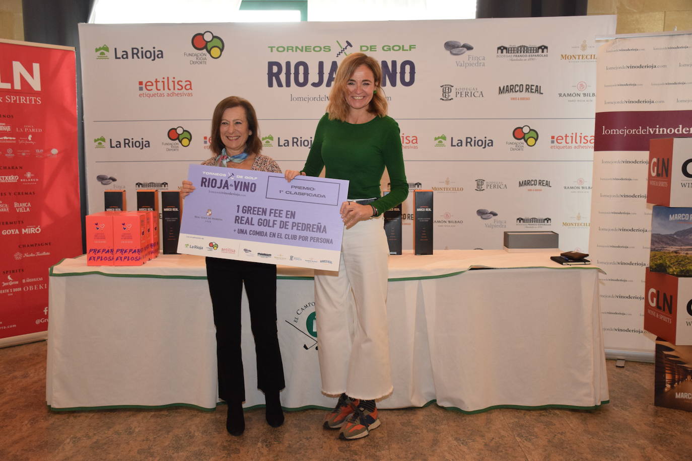 Entrega de premios del torneo Marco Real