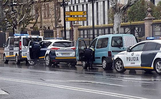 Imagen de archivo de un control de la Policía Local.