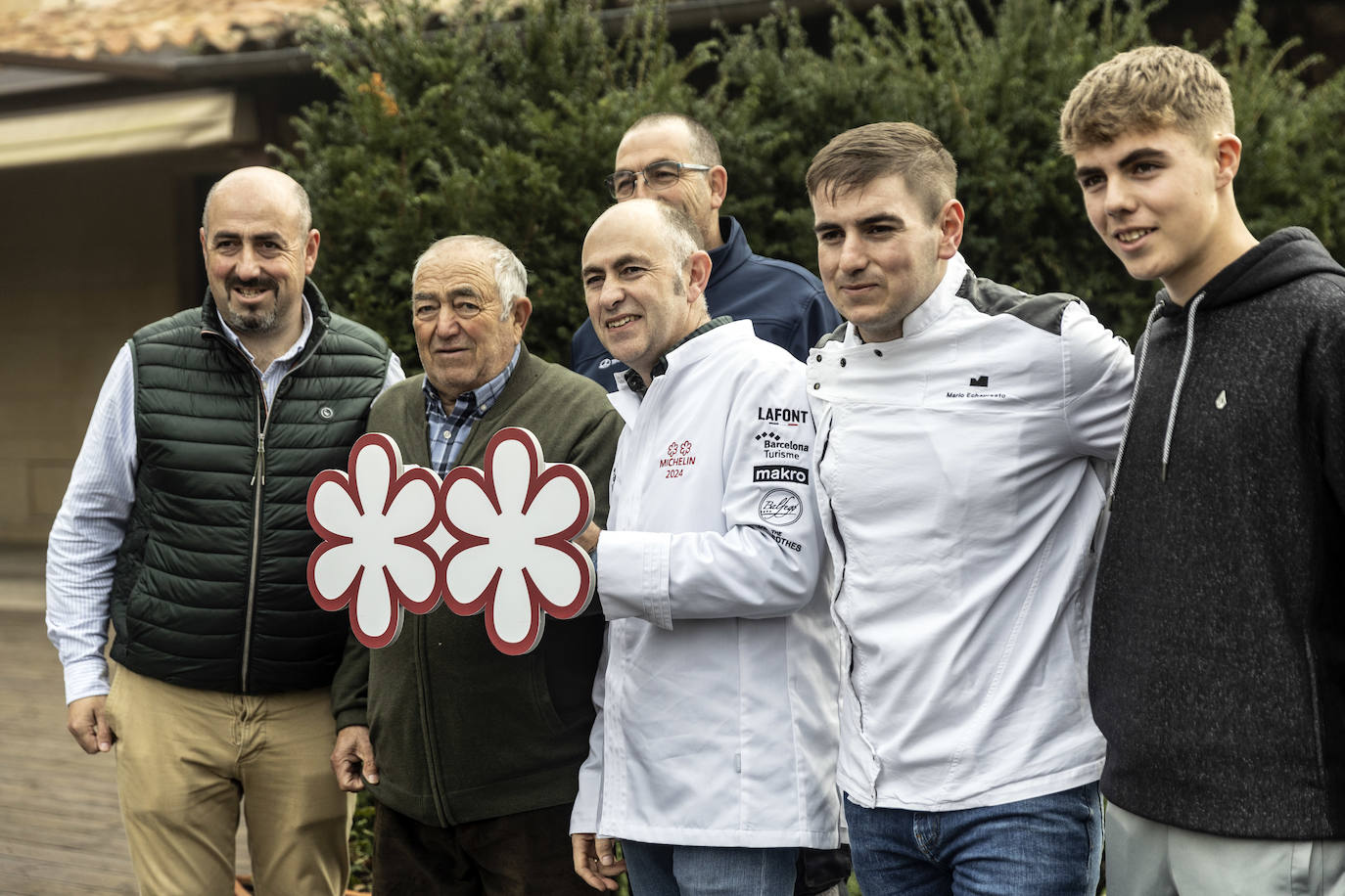 Carlos e Ignacio Echapresto llevaron su segunda Estrella Michelin a Venta del Moncalvillo