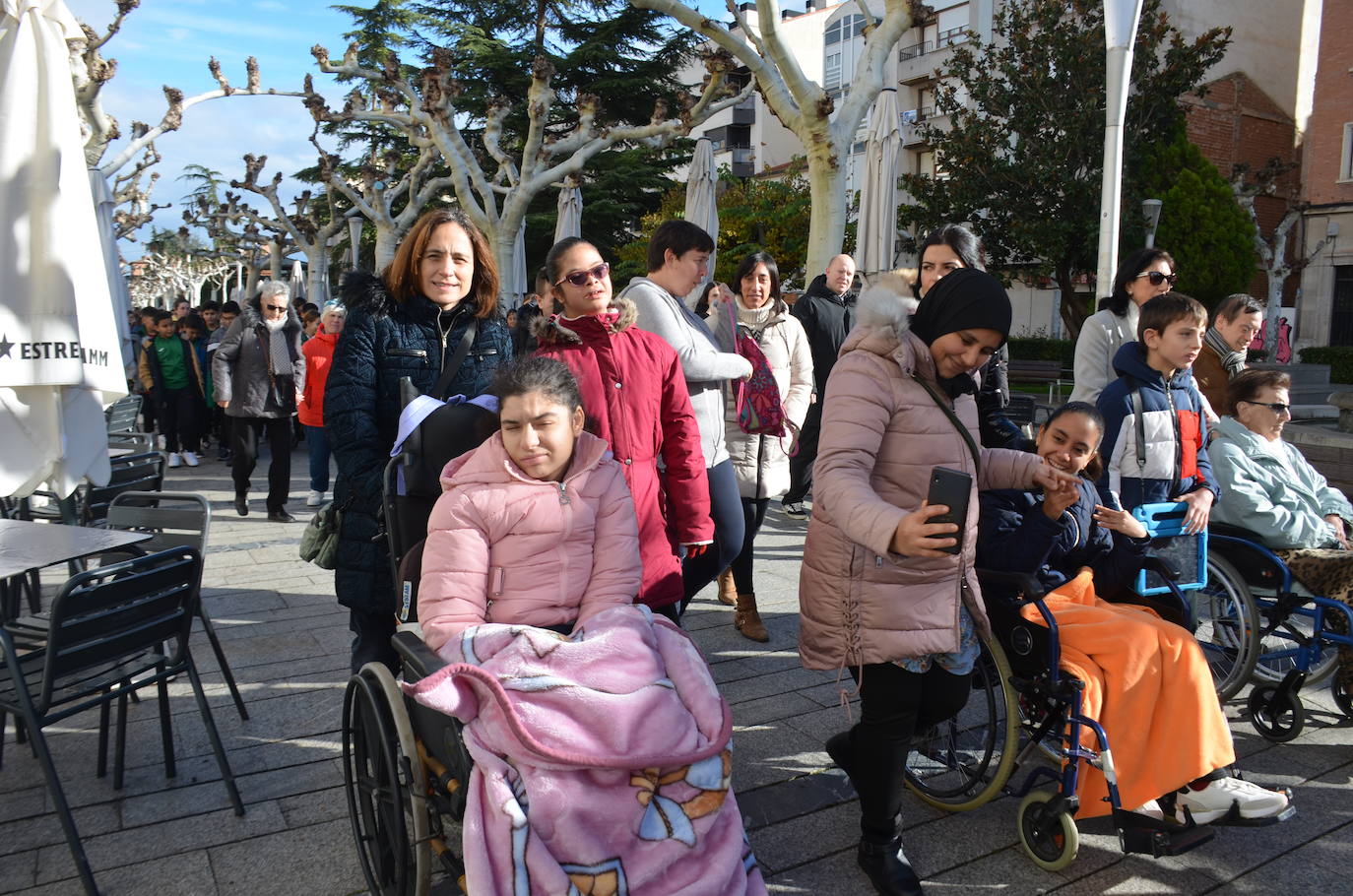 Marcha por el Día Internacional de las Personas con Discapacidad