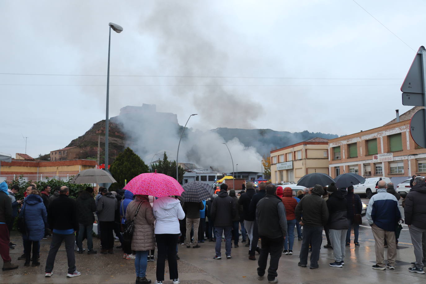 Así han quedado las instalaciones de Calzados Fal tras el incendio